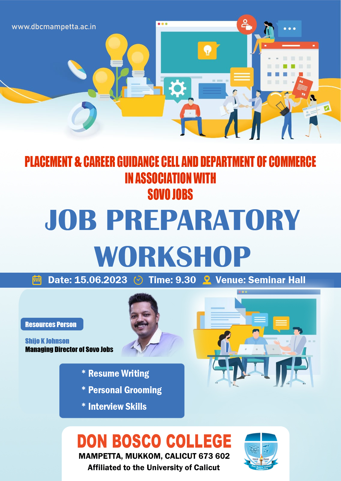 Job Preparatory Workshop