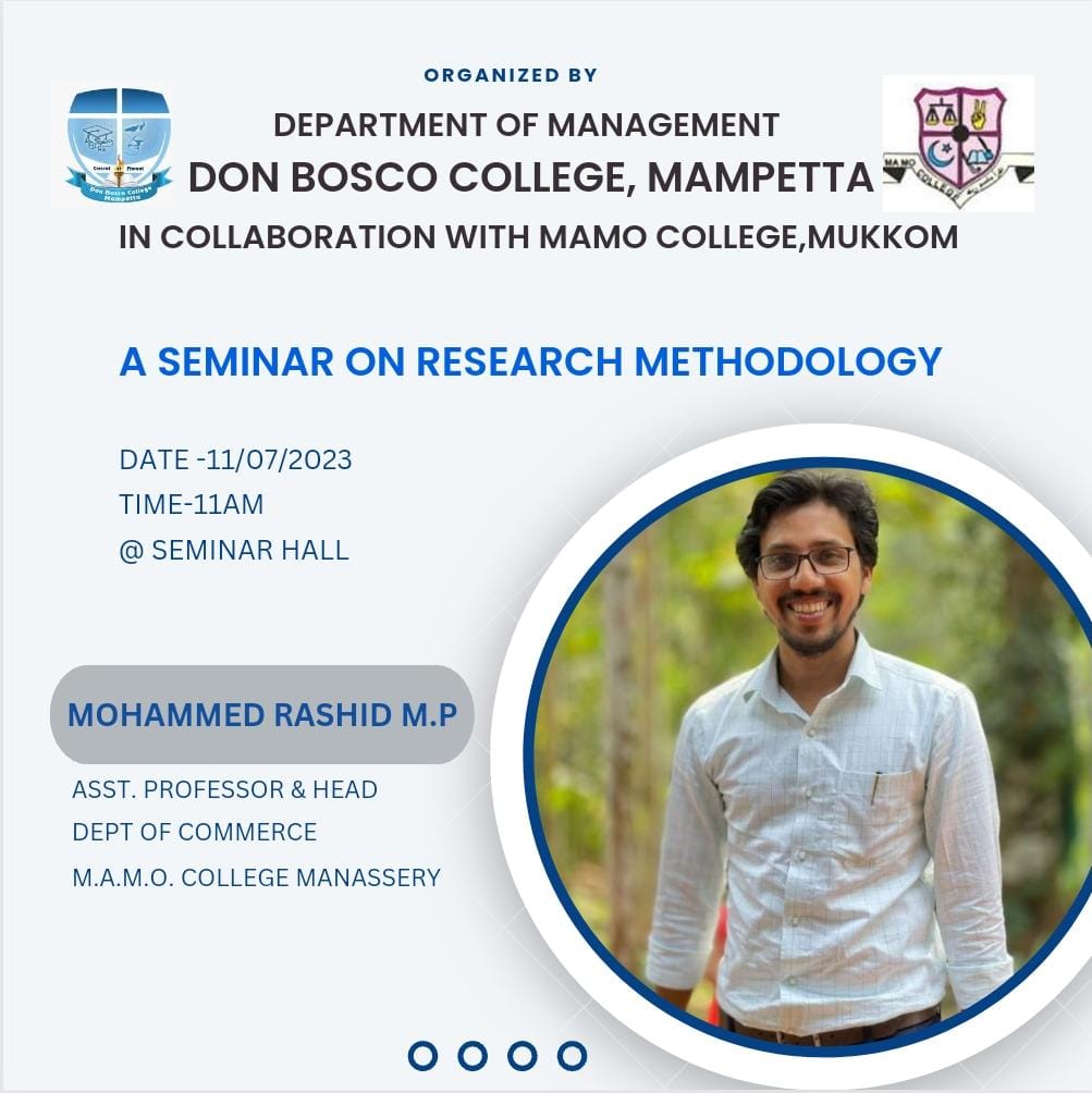A Seminar on Research Methodology