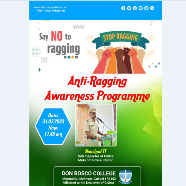Anti-Ragging Awareness Programme