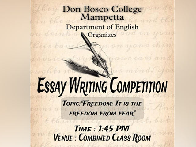 Essay writing Competition 