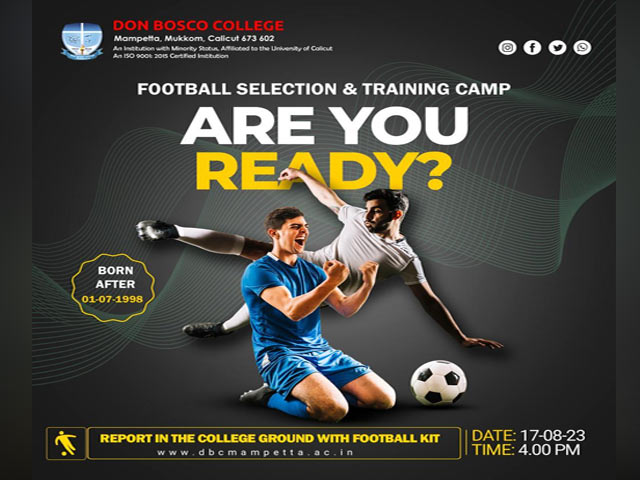 Footbal Selection & Training Camp