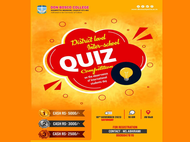 Inter School Quiz Competition