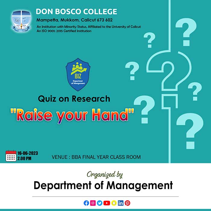 Quiz on Research