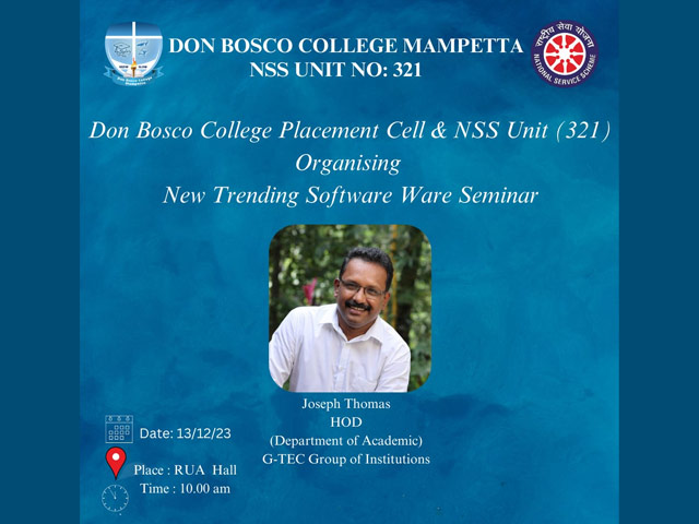 https://dbcmampetta.ac.in/output/news/Seminar on New Trending Software
