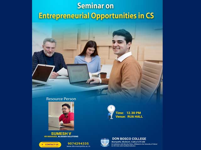 Entrepreneurial Opportunities in CS