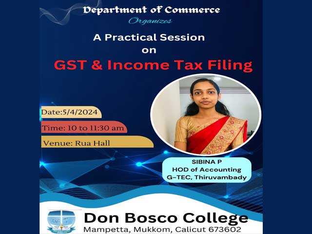 GST and Income Tax Filing