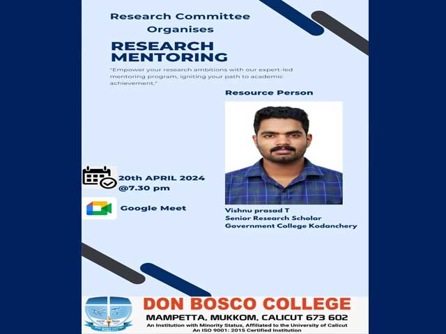 Research Mentoring