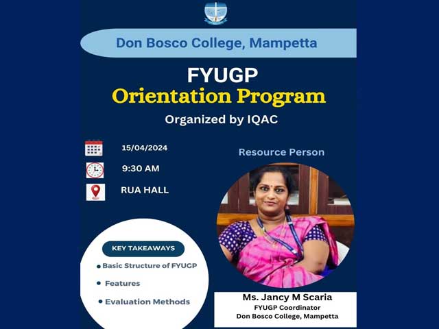 FYUGP Orientation Programme