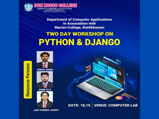 Workshop on Python and Django