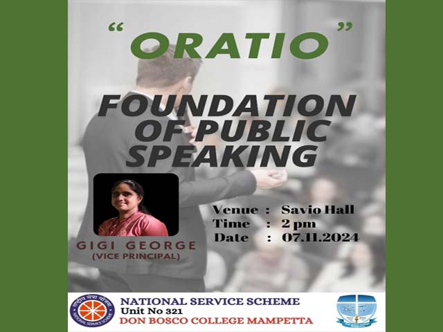 Foundation of Public Speaking