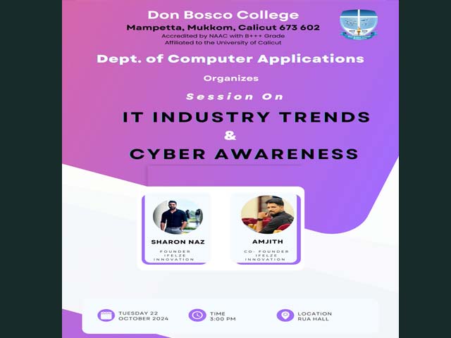 Seminar on IT Industry Trends and Cyber Awareness