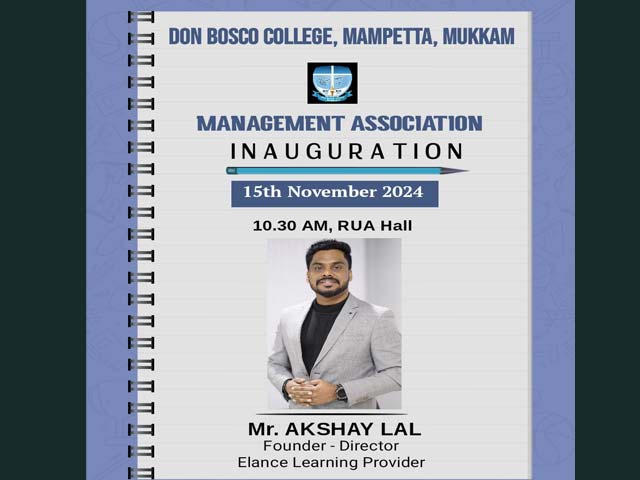 Management Association Inauguration