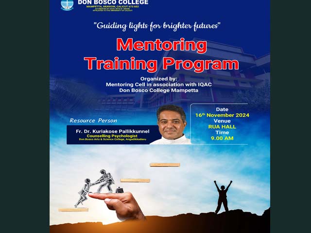 Mentoring Training Programme