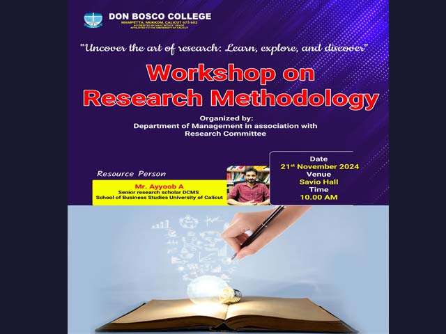 Workshop on Research Methodology 2k24