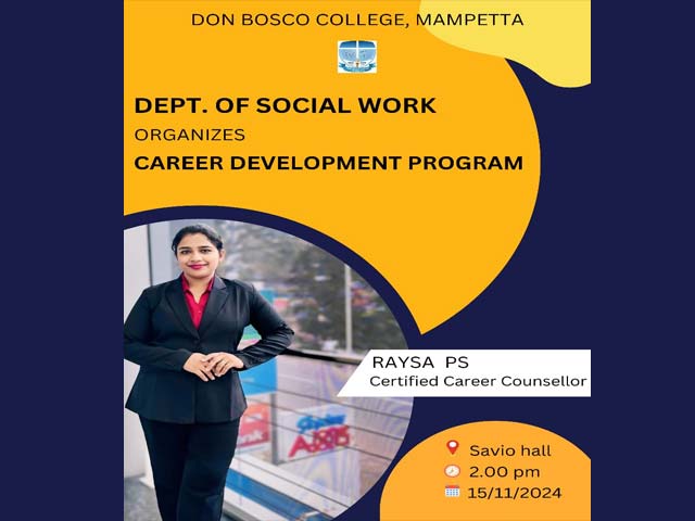 Career Development Programme - Department of Social Work