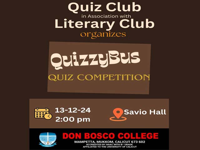 Quizzybus Quiz Competition