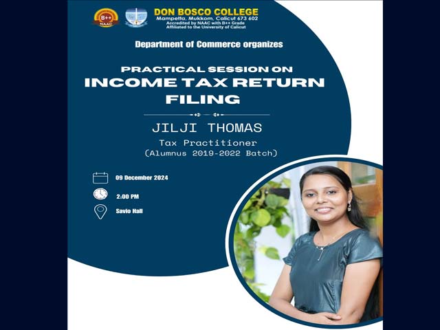 Practical Session on Income Tax Return Filing