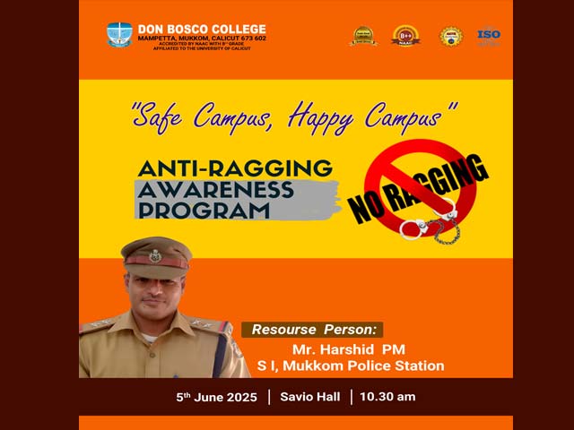 Anti-Ragging Awareness Programme