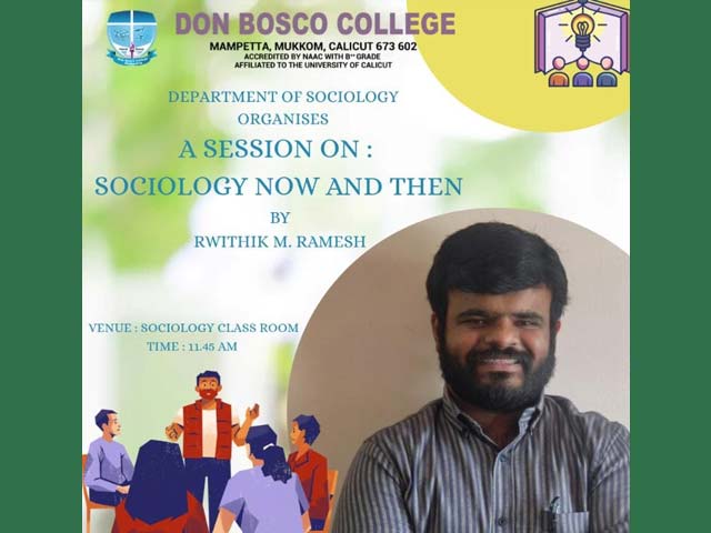 A Session on Sociolgy Now and Then