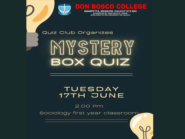 Mystery Box Quiz