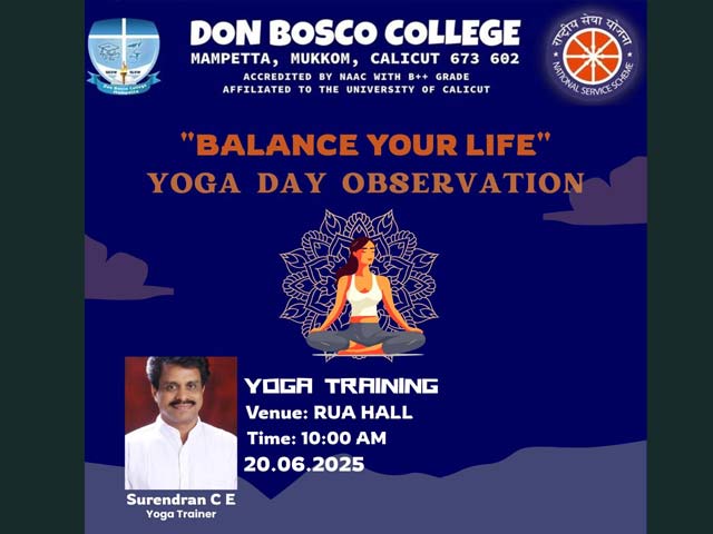 Yoga Training Session Titled 