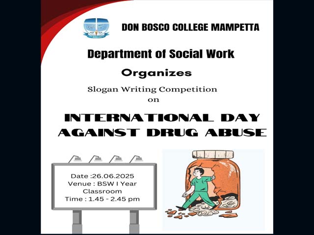 International Day Against Drug Abuse