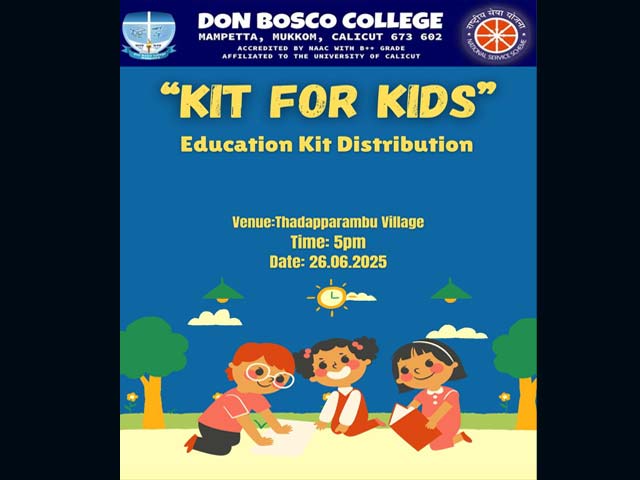 Kit for kids education kit distribution