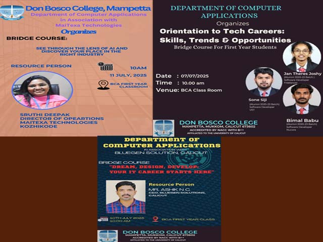 BCA Bridge Course