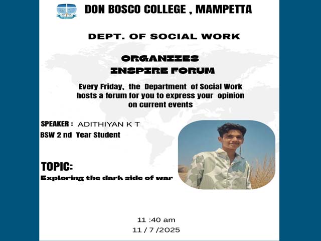 Inspire forum Social work