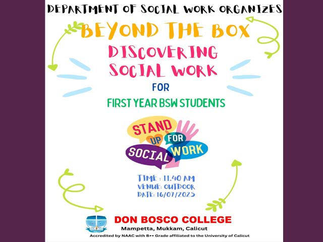 Beyond the Box – Discovering Social Work