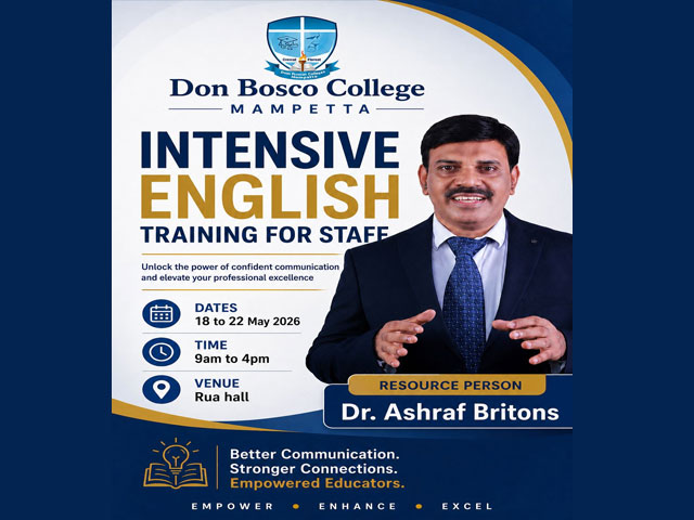 Intensive English Training Programme
