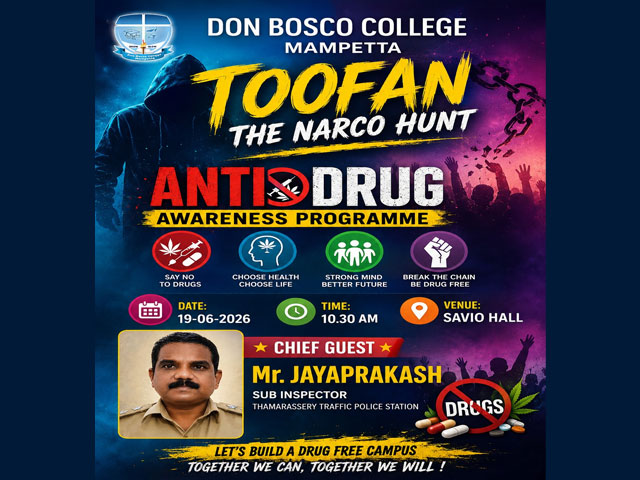 Anti-Drug Awareness Programme “TOOFAN: The Narco Hunt”