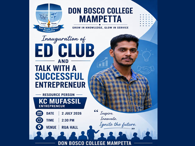 Inauguration of ED Club
