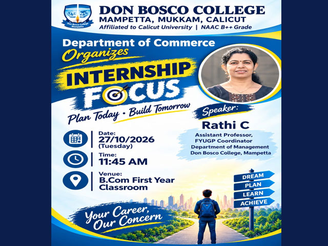 Internship Focus